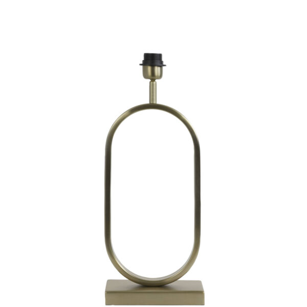 Lampvoet goudkleurig ovaal Light & Living Jamiri - H 45 cm