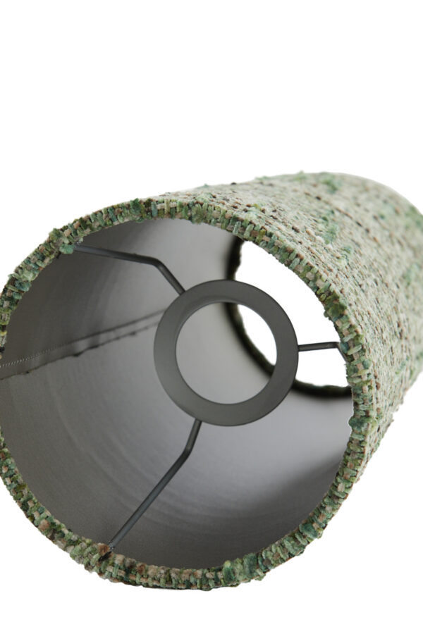 Groene stoffen cilindrische lampenkap Light & Living Osire - Ø 10,5 cm - Image 6