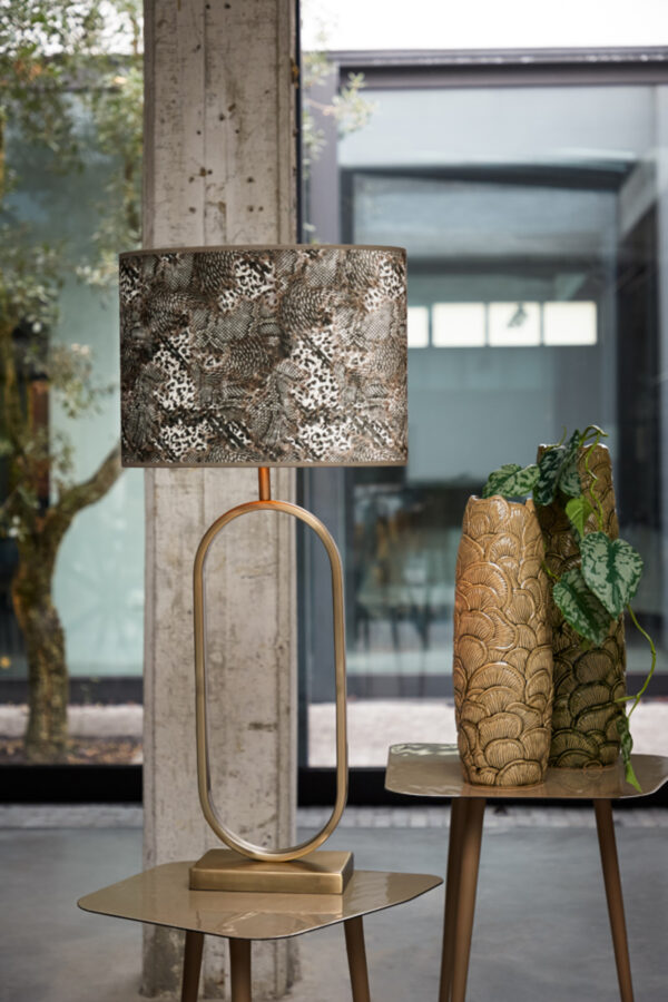 Moderne gouden lampenvoet metalen Light & Living Jamiri - H 55 cm - Image 4