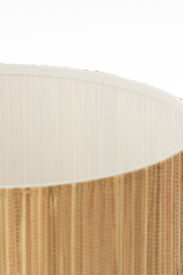 Natuurlijke rotan lampenkap cilindervormig Light & Living Simonis - Ø 40 cm - Image 4