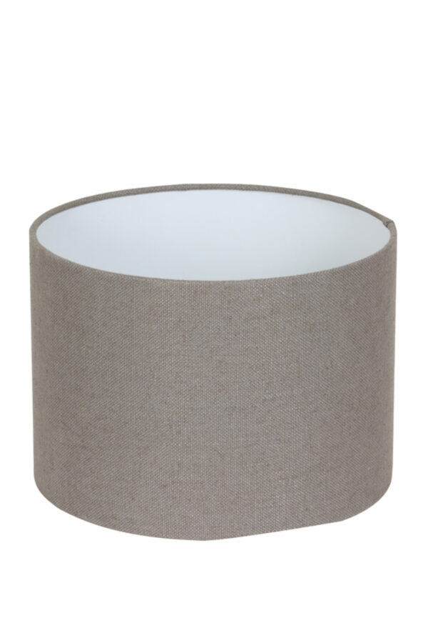 Grijze cilinder lampenkap stof Light & Living Livigno - Ø 50 cm - Image 4