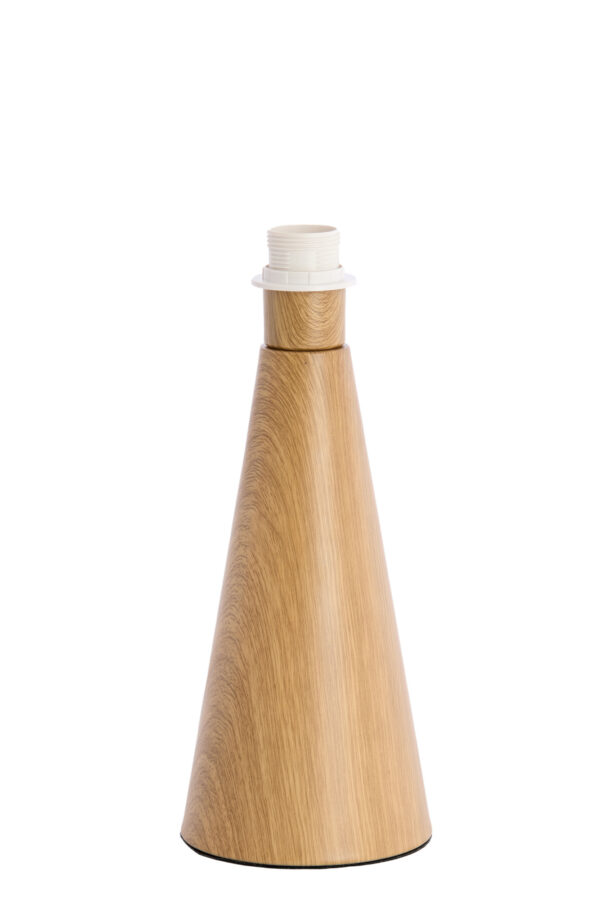 Houten tafel-armatuur kegelvormig Light & Living Dinan - H 33,5 cm - Image 2