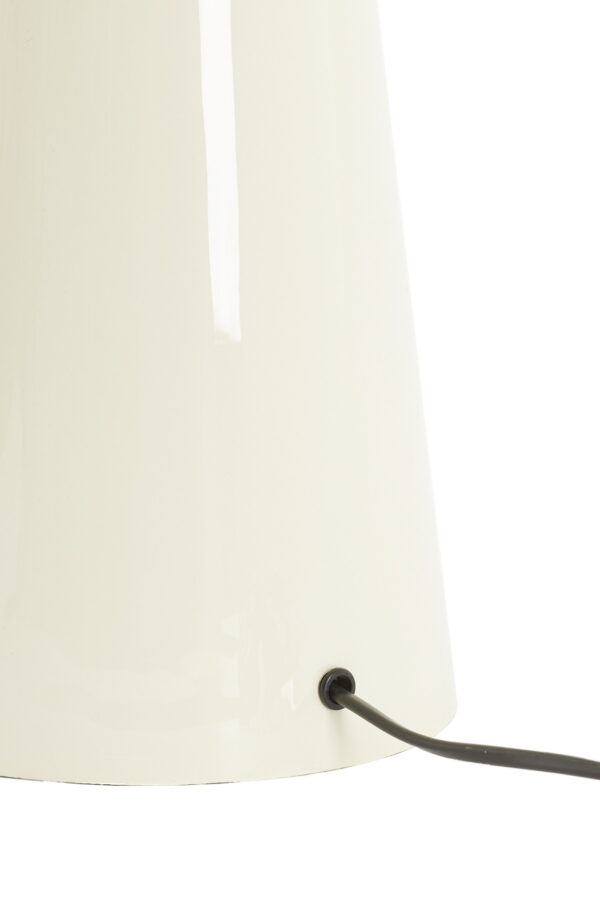 Ivoor keramische tafellamp Light & Living Yelos – H 43 cm - Image 4