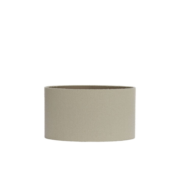Beige stof cilinder lampenkap Light & Living Bolero - H 32 cm