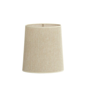 Beige lampenkap van stof Light & Living Breska - H 36 cm