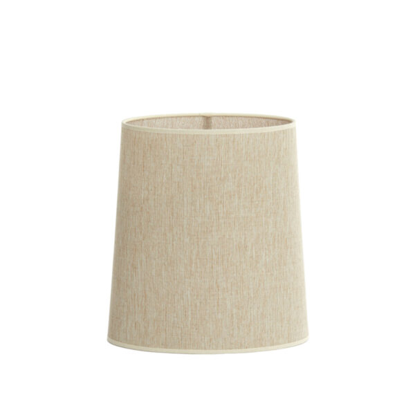 Beige lampenkap van stof Light & Living Breska - H 36 cm