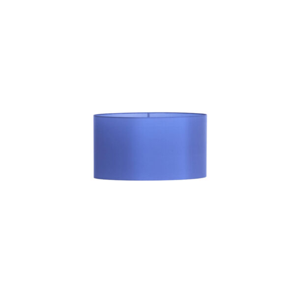 Cilindervormige blauwe lampenkap Light & Living Paradox - H 28 cm