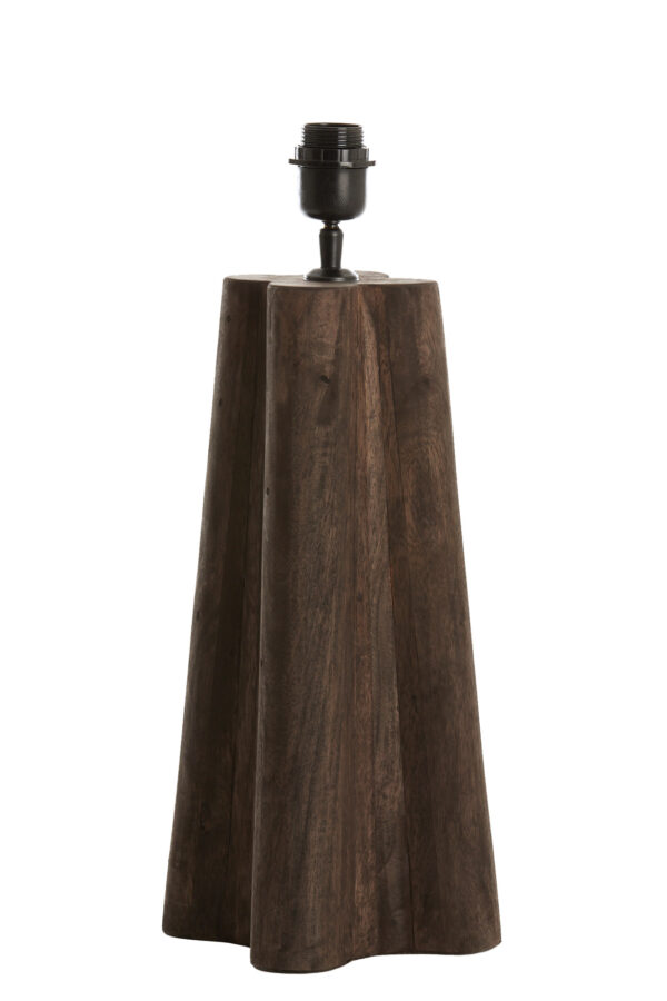 Grote houten lampvoet met fitting Light & Living Navelli - H 40 cm - Image 3