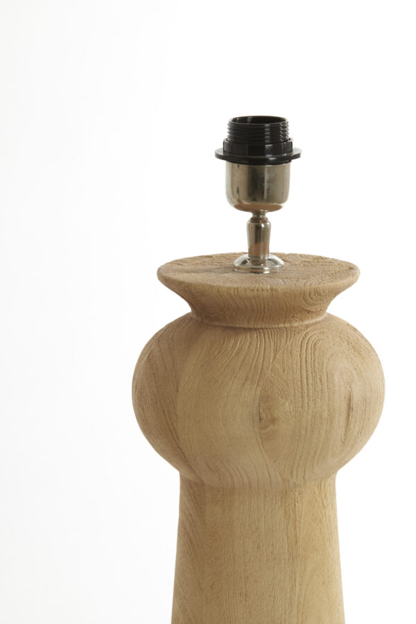 Houten lampvoet klassiek ontwerp Light & Living Baglio - H 45 cm - Image 3