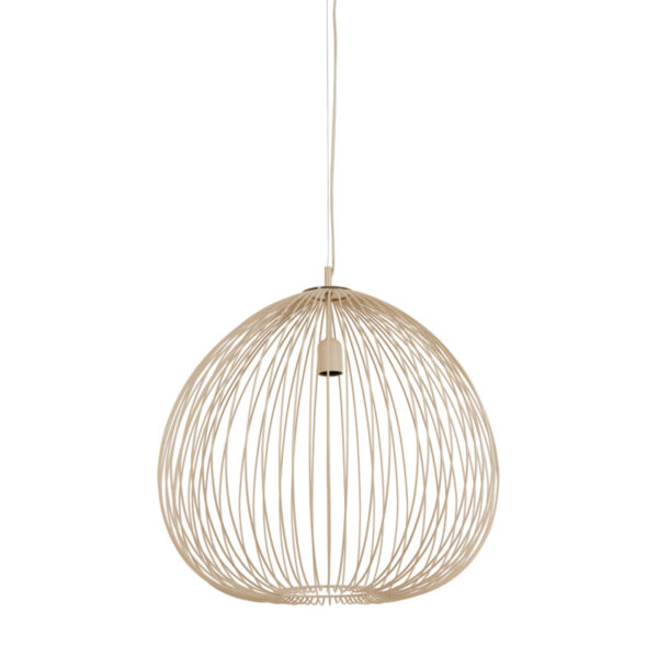 Moderne draad hanglamp met metalen frame Light & Living Rilana - Ø 56 cm