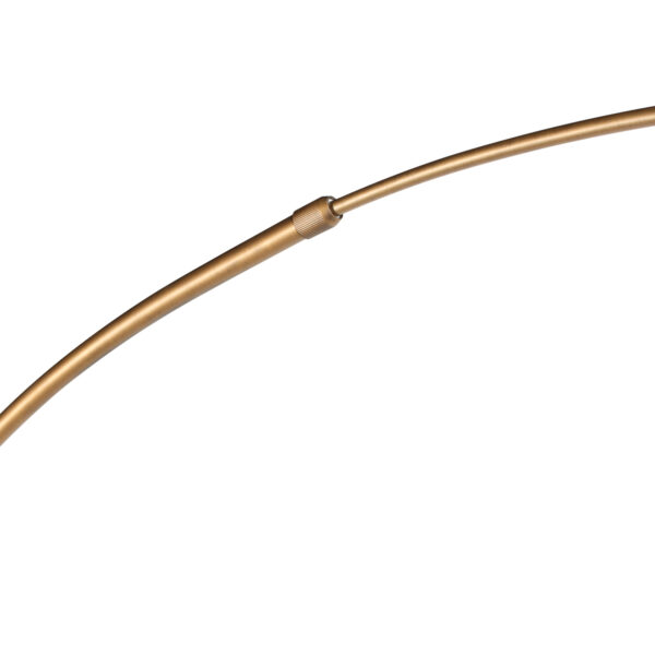 Klassieke bronze booglamp zeegras kap Steinhauer Sparkled Light - Image 11