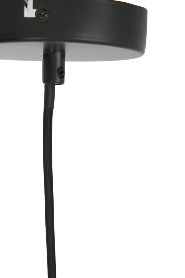 Zwarte ophangpendel minimalistisch design Light & Living Viggo - Ø 5,5 cm - Image 5