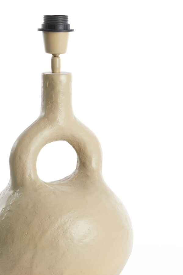 Lampenvoet beige en rond Light & Living Imola - H 37 cm - Image 6