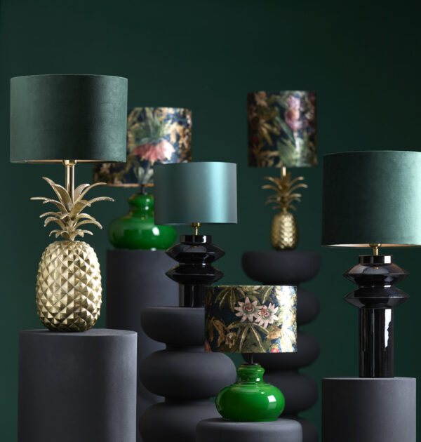 Groene lampenvoet glanzend Light & Living Verde - H 33 cm - Image 4