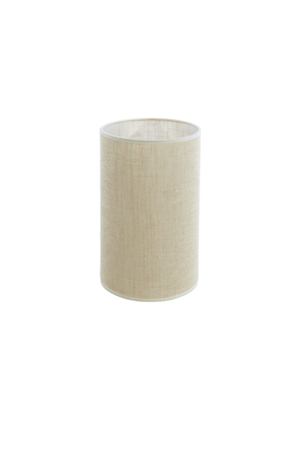 Beige stoffen lampenkap in cilindervorm Light & Living Sendai - H 32 cm - Image 4
