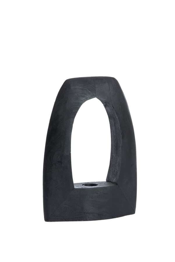 Zwarte tafellamp voet sculpturaal Light & Living Carini - H 35 cm - Image 3