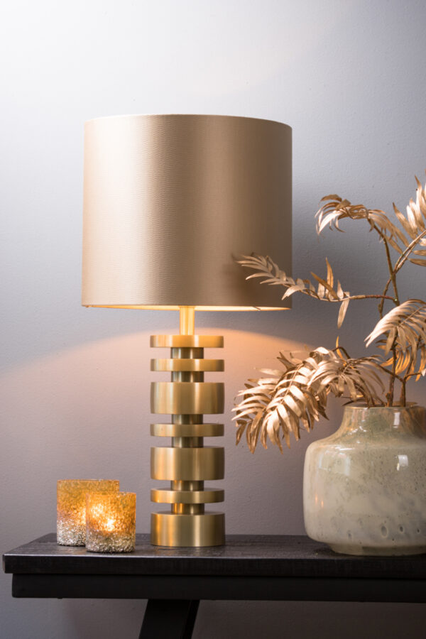 Moderne messing lampenvoet Light & Living Desley - H 40 cm - Image 4