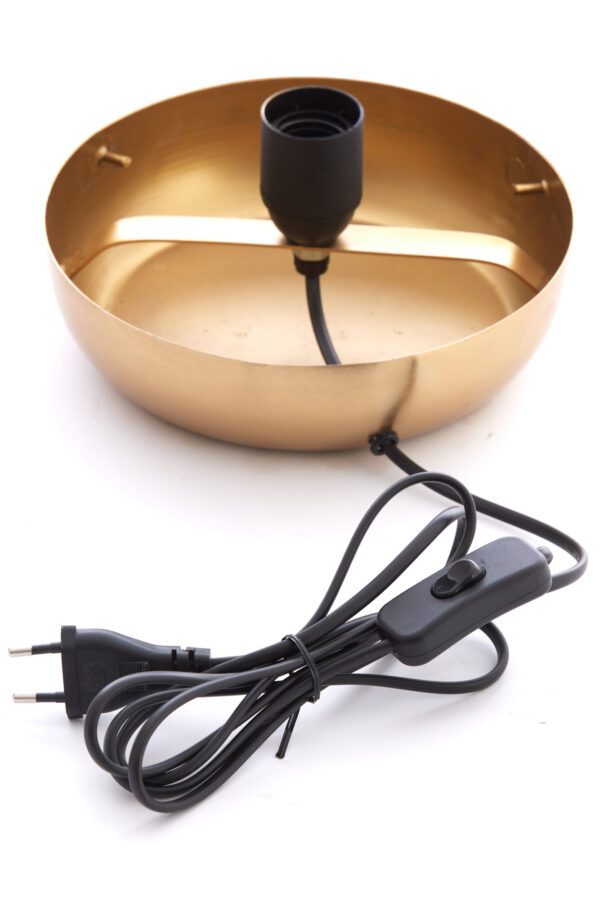 Gouden tafellamp met kralen Light & Living Cetara - H 26 cm - Image 5