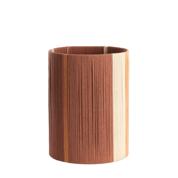 Stoffen lampenkap bruintinten Light & Living Medan - Ø 30 cm