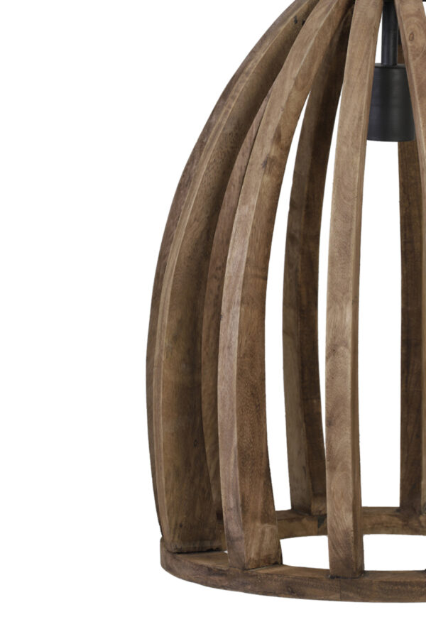 Houten hanglamp luchtige structuur Light & Living Haranka - Ø 38 cm - Image 3