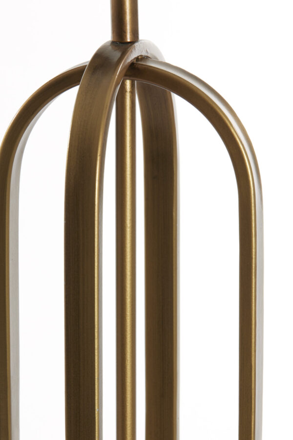 Gouden lampvoet metalen structuur Light & Living Aster - H 55 cm - Image 6
