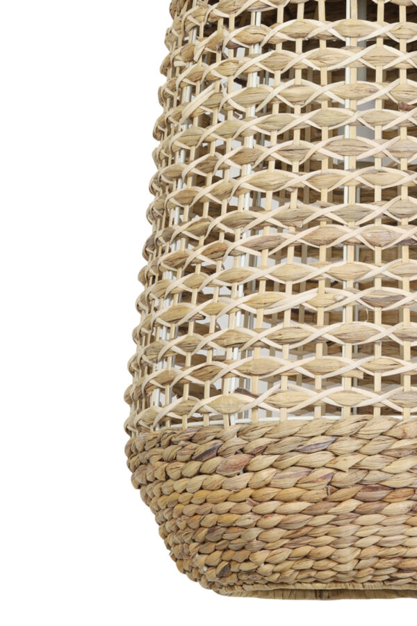 Rotan hanglamp in natuurlijke stijl Light & Living Tripoli - Ø 37,5 cm - Image 3