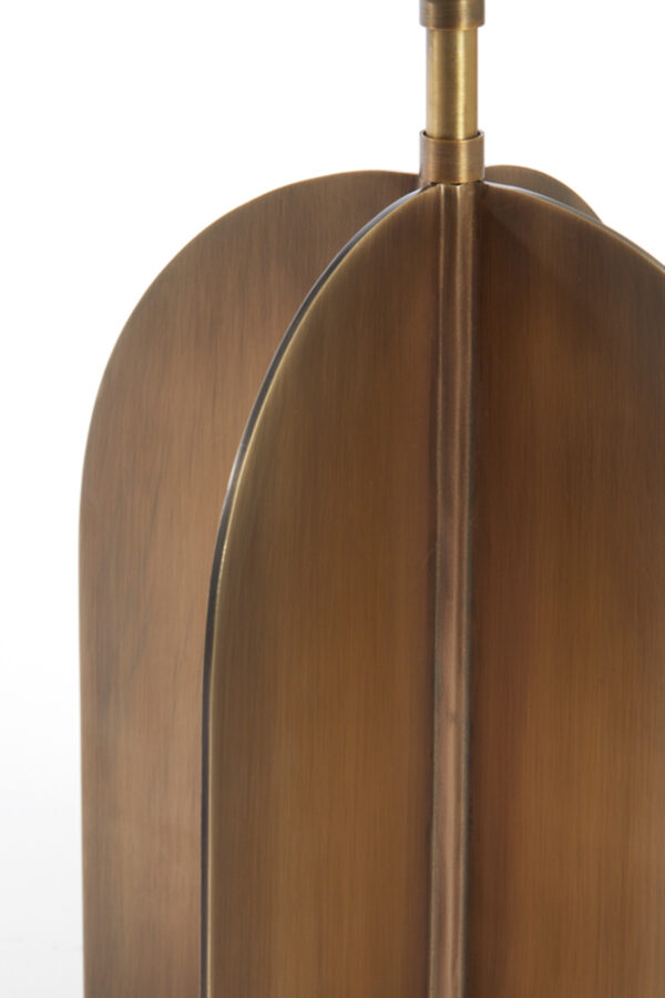 Moderne bronzen lampvoet design Light & Living Molago - H 40 cm - Image 5