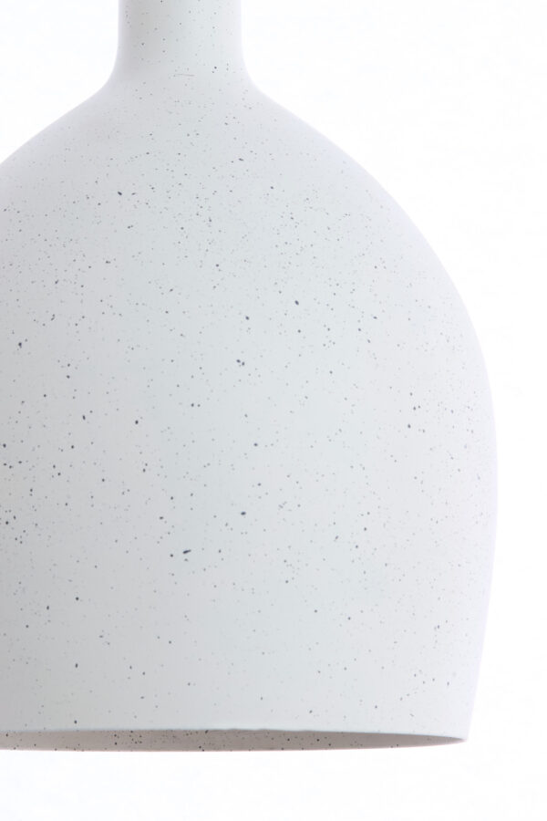 Geborsteld witte metalen hanglamp Light & Living Rosero - Ø 24 cm - Image 3