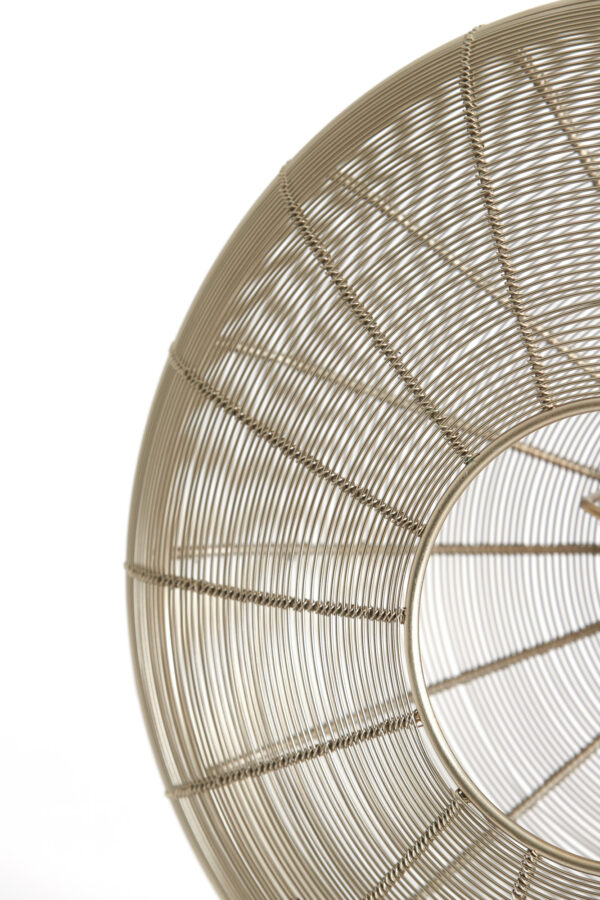 Cirkelvormige rieten hanglamp Light & Living Bahoto - B 40 cm - Image 5