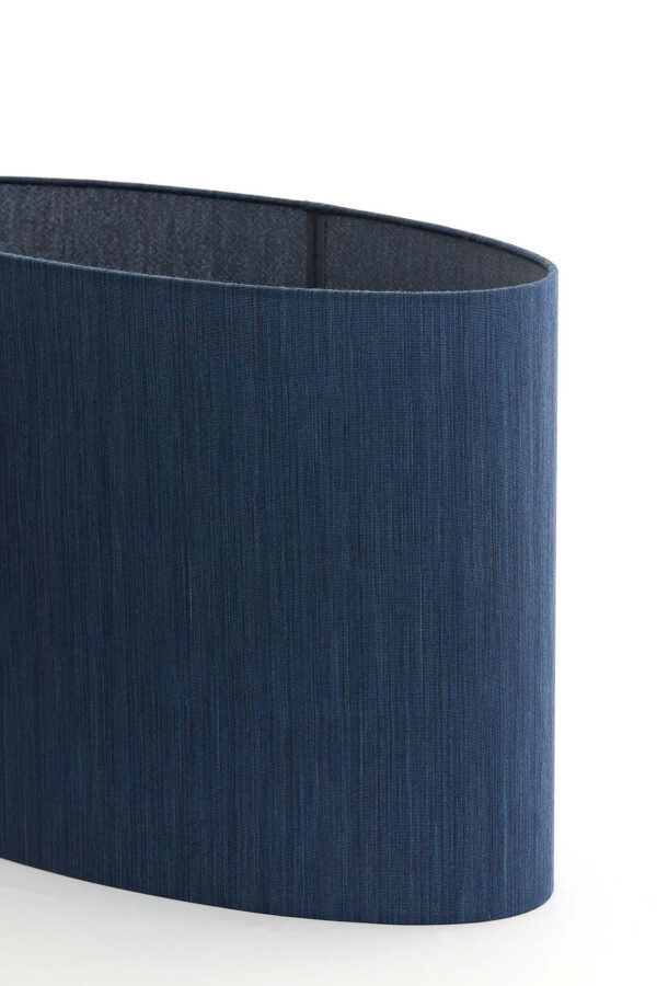 Blauwe cilindrische lampenkap Light & Living Harper - H 32 cm - Image 5