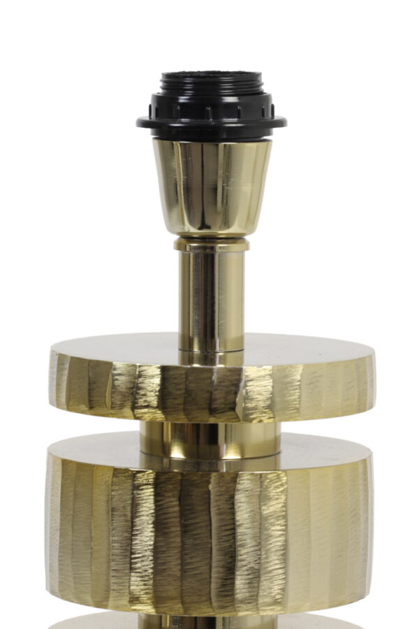 Gouden lampenvoet structuur Light & Living Jaisa - H 45 cm - Image 3