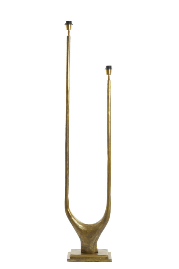 Gouden dubbele lampenvoet Light & Living Gavi - H 149 cm - Image 2