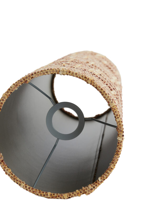 Stoffen lampenkap naturel geweven Light & Living Osire - Ø 12,5 cm - Image 6