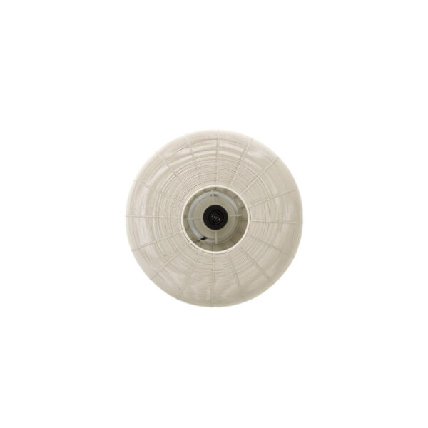 Beige ronde hanglamp met draadkap Light & Living Bahoto - B 40 cm