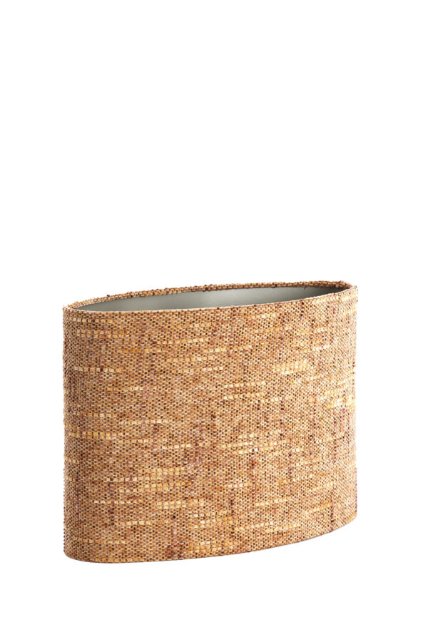 Stoffen lampenkap gevlochten design Light & Living Osire - H 32 cm - Image 3