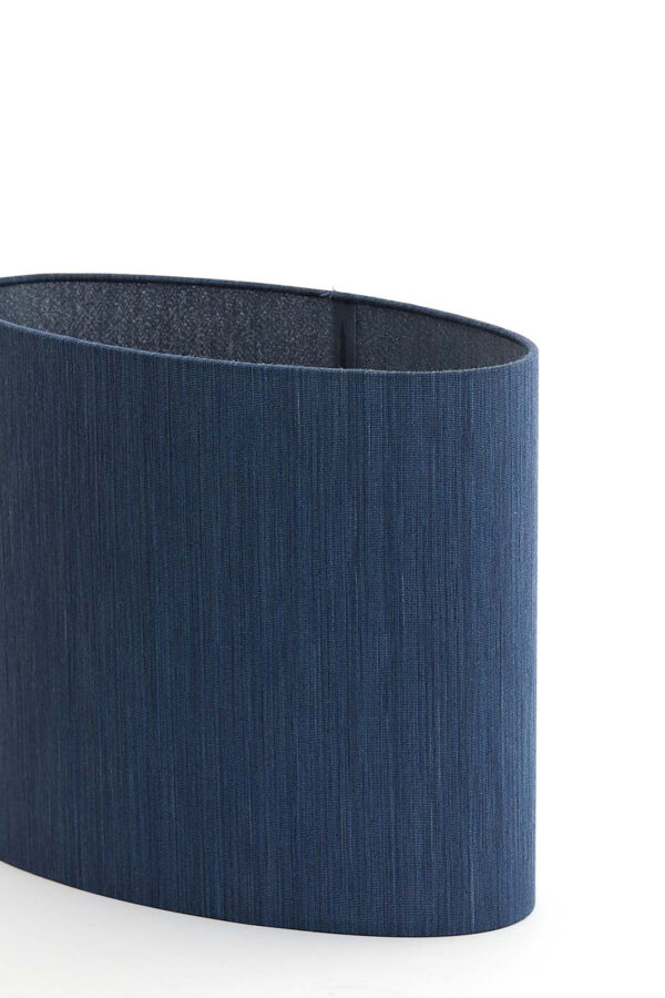 Cilindervormige lampenkap donkerblauw Light & Living Harper - H 25 cm - Image 5