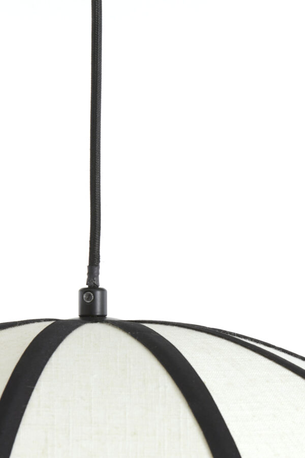 Hanglamp met zwarte franjes Light & Living Sulina - Ø 55 cm - Image 3