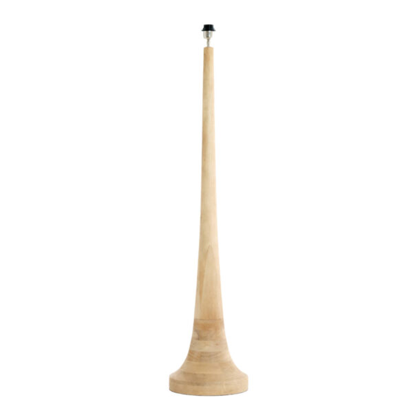 Moderne design lampvoet van hout Light & Living Jovany - H 135 cm