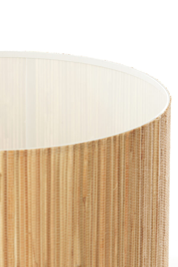 Beige cilindervormige lampenkap in kleur Light & Living Simonis - Ø 30 cm - Image 4