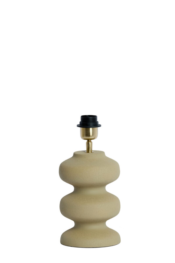 Keramische lampvoetje beige Light & Living Soroca - H 24 cm - Image 2