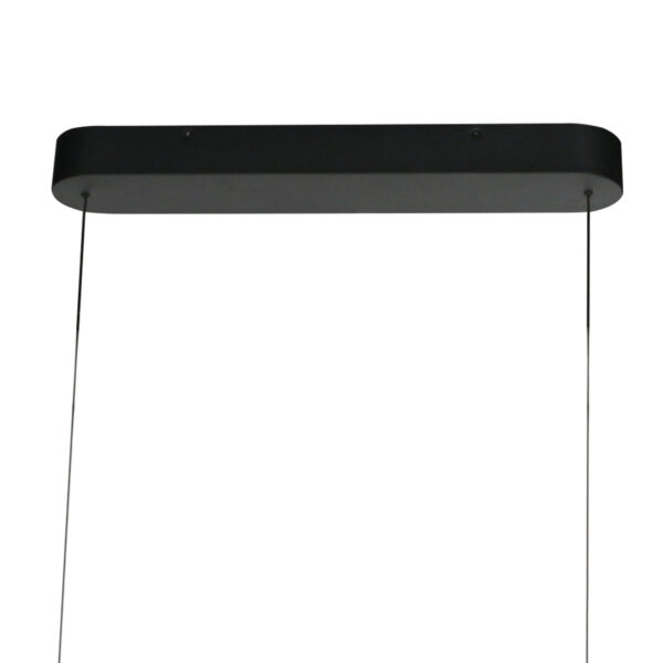 Ovale zwarte eettafellamp up- & downlight LED Stienhauer Mykty - Image 6