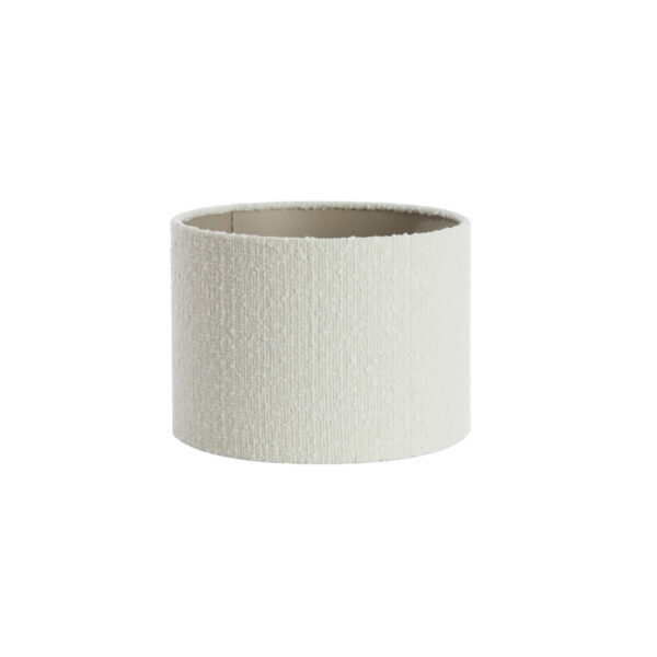 Cilindervormige witte lampenkap Light & Living Bolero - Ø 25 cm