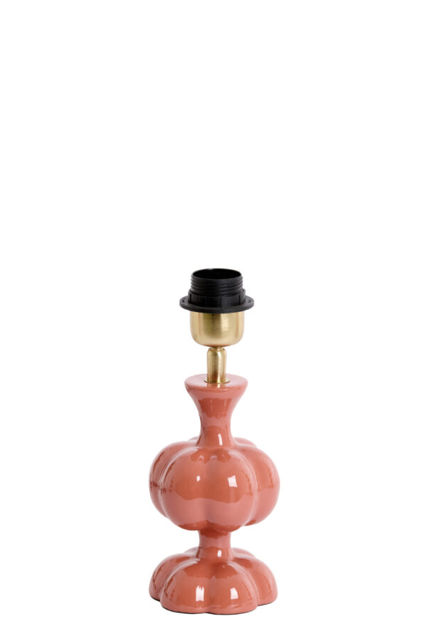 Kleine roze glimmende tafel-armatuur Light & Living Caldas - H 20 cm - Image 2