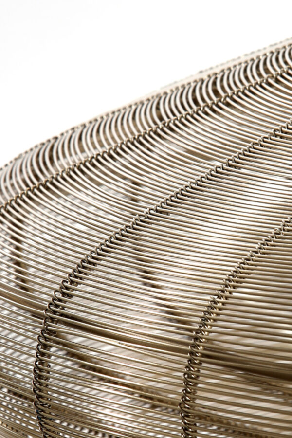 Gouden hanglamp met draadstructuur Light & Living Bahoto - Ø 40 cm - Image 4