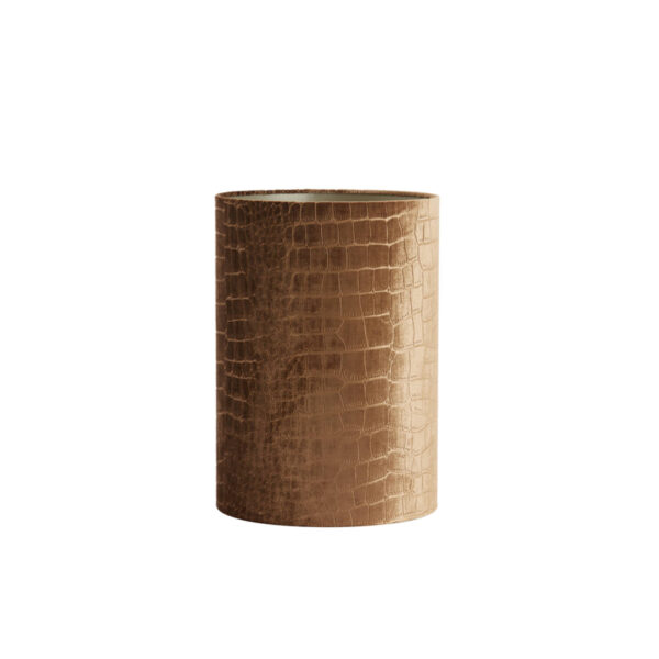 Gouden lampenkap krokodillenprint Light & Living Praya - Ø 30 cm