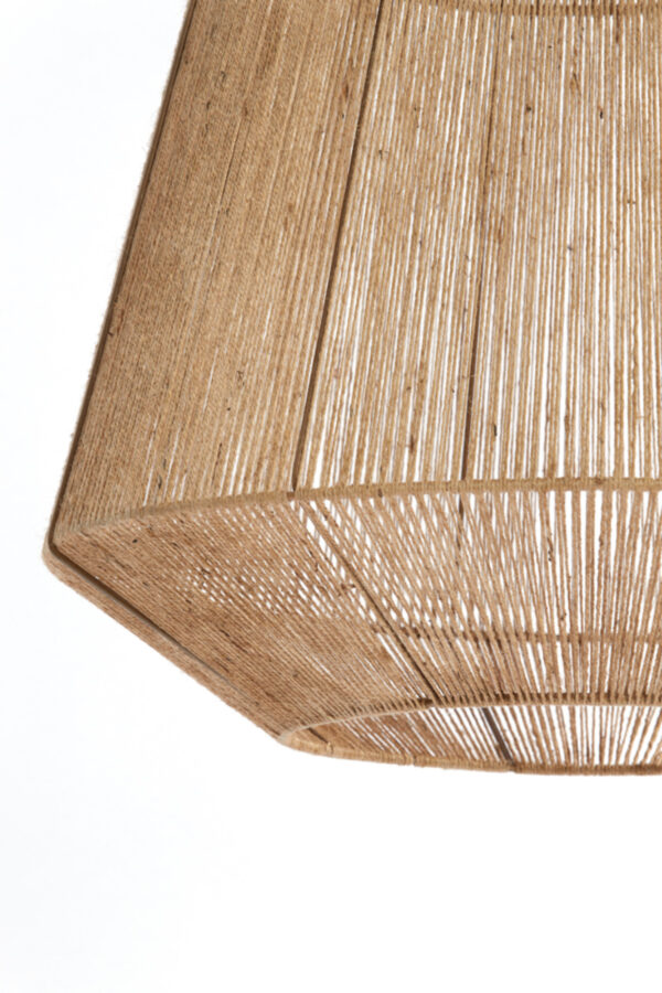Rieten hanglamp naturel tint Light & Living Malva - Ø 60 cm - Image 5