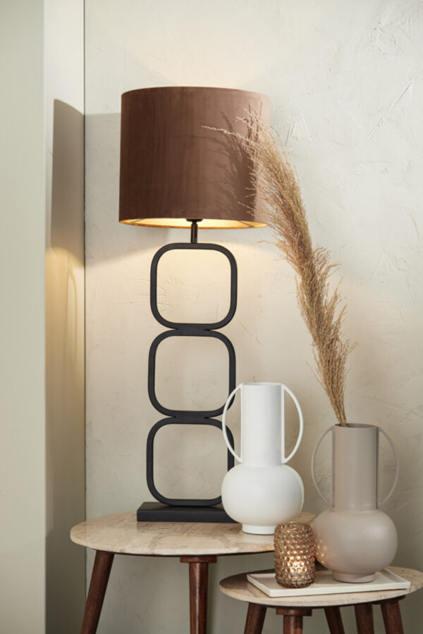 Kleurrijke tafellamp Light & Living Lutika met speels motief – H 69 cm - Image 4