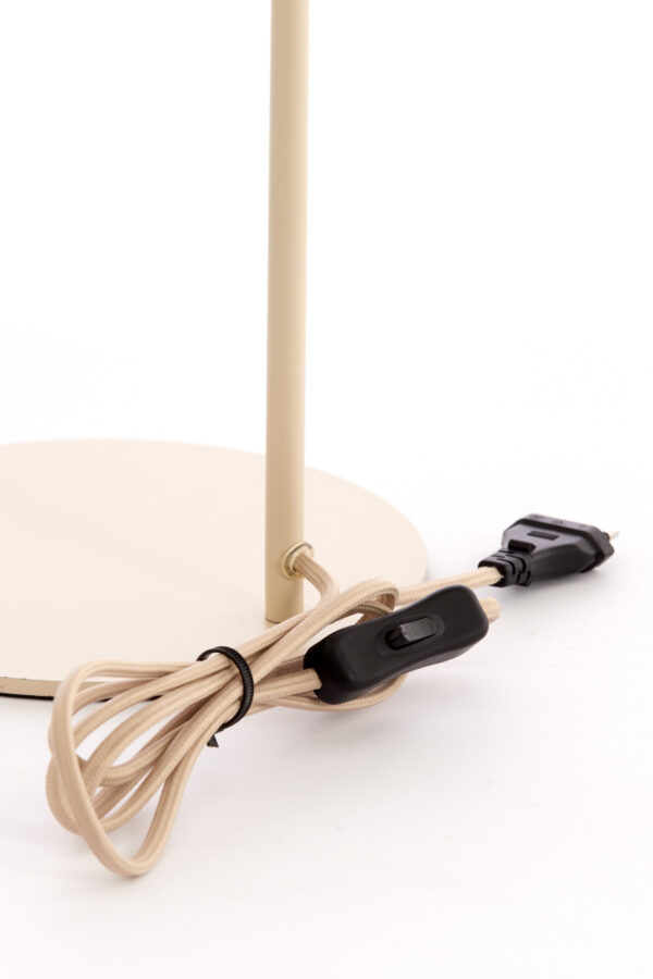 Amberkleurige glazen tafellamp Light & Living Bisho – H 61 cm - Image 5