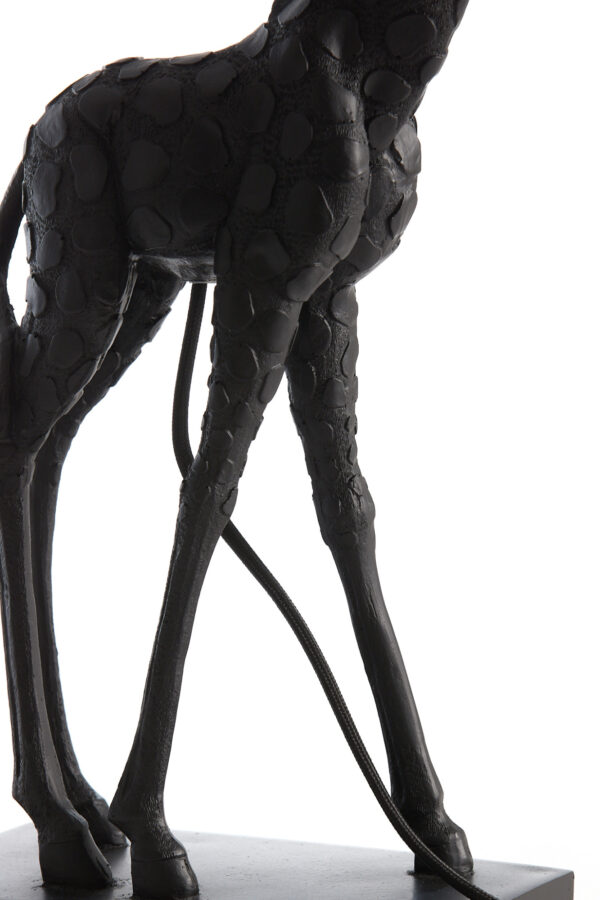 Giraffe tafellamp zwart ontwerp Light & Living Giraffe - H 61 cm - Image 6
