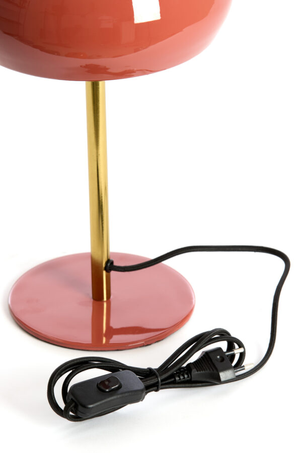 Koperen tafellamp metaal glans Light & Living Surin - H 34 cm - Image 5